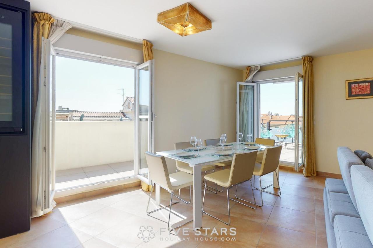 Luxury Beach Five Stars Holiday House Nice Eksteriør billede